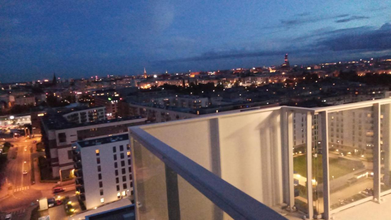 Wroclaw Penthouse Views Odra And City Center Екстер'єр фото
